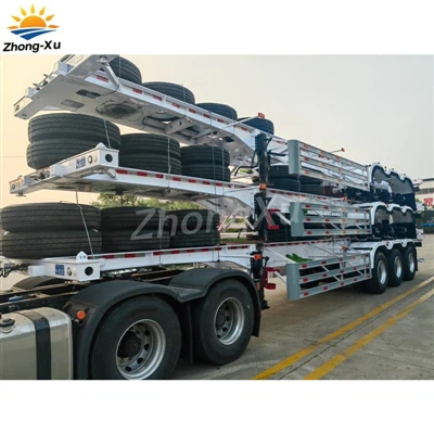 Zhongxu 3-النصف المقطورة Axle Skeleton تفوز بطلبية من أوزبكستان لدعم لوجستيات...